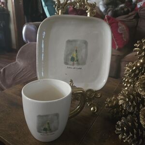 Rae Dunn Artisan Collection Plate CLASSIC, RARE